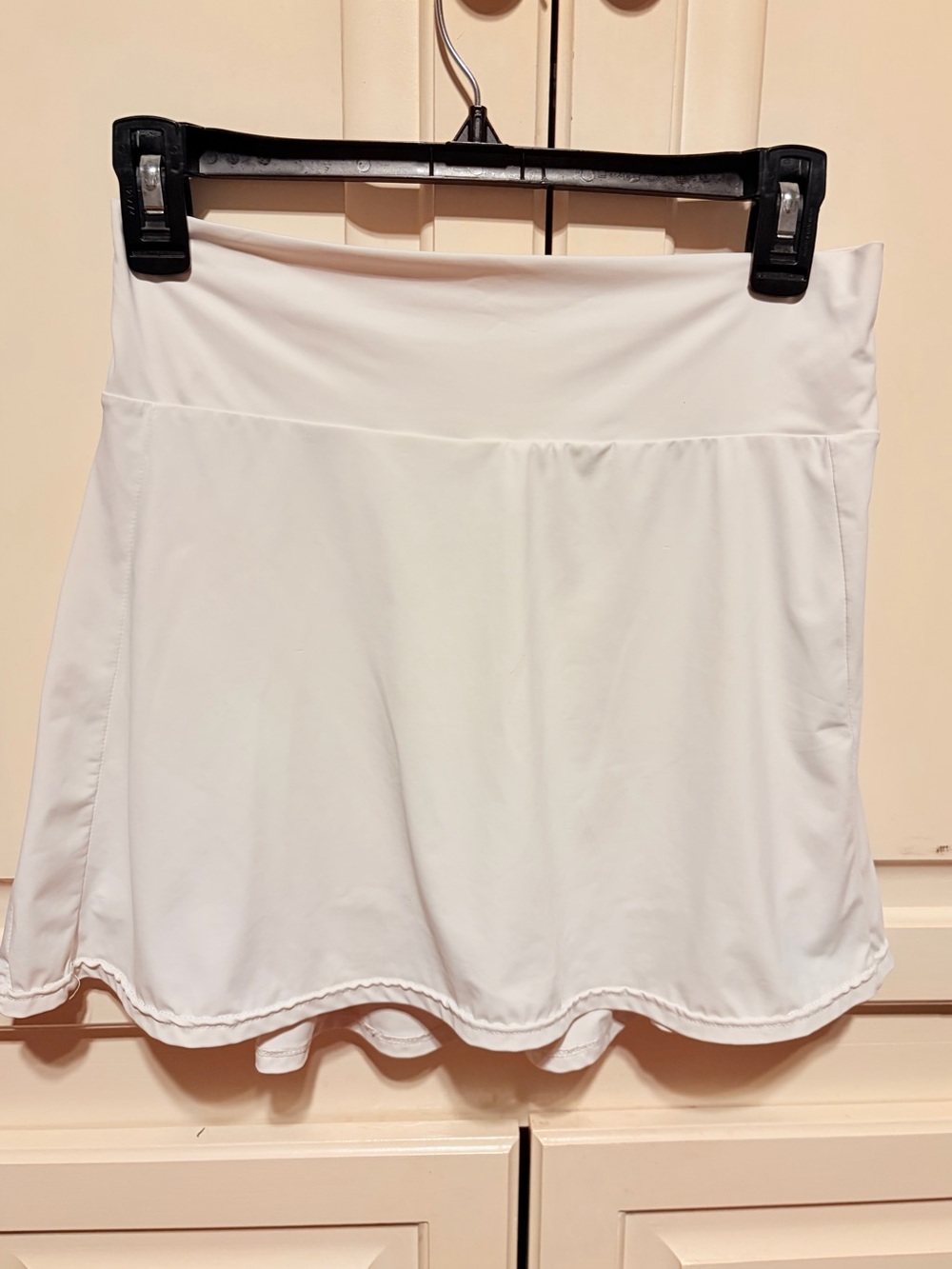 White Athletic Skort - A-Line Tennis/Golf Skirt